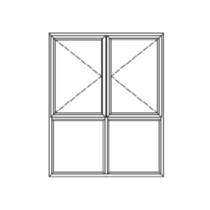 PSS1215 – 30.5mm Casement (1200x1500)